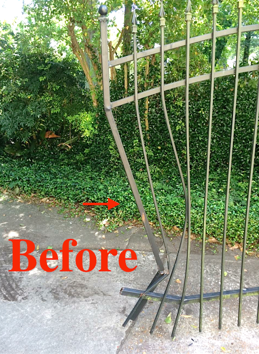Dragging gate before Dragging gate before